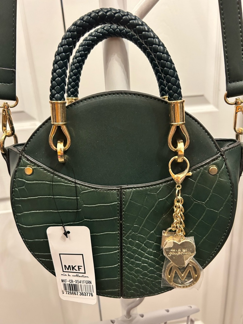 MKF Collection Nobella Croco Crossbody by Mia K.